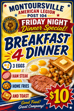 Breakfast 4 Dinner Special